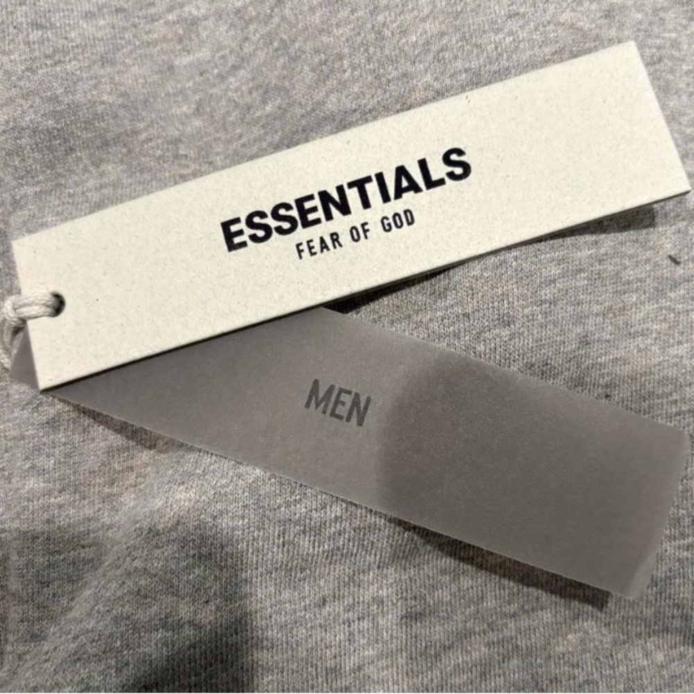 Fear of God Essentials Taupe Beige Pullover Hoodie - Picture 2 of 2